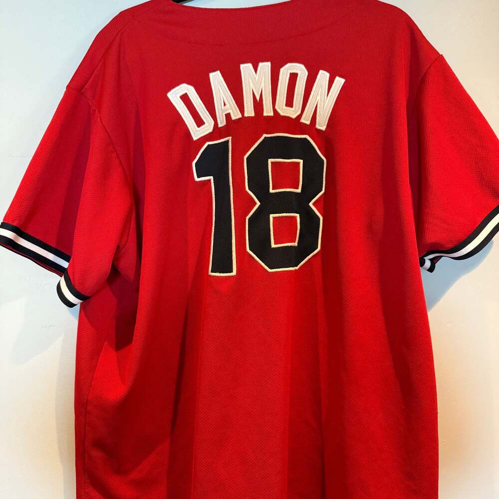 Boston Red Sox Johnny Damon #18 Majestic Jersey Size XL - Picture 2 of 6
